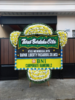 Papan Bunga Duka di Gebangsari