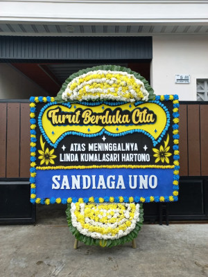 Papan Bunga Duka di Gebangsari