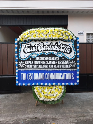 Papan Bunga Duka di Gebangsari